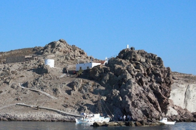 Saint Panteleimon Hermitage in Xiliomodi islet